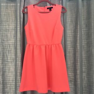 Coral dress
